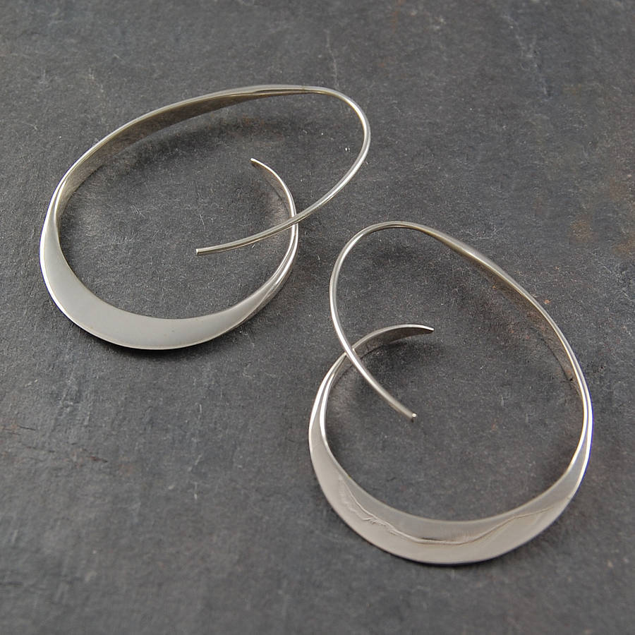 Joyful Twisted Hoop Earrings