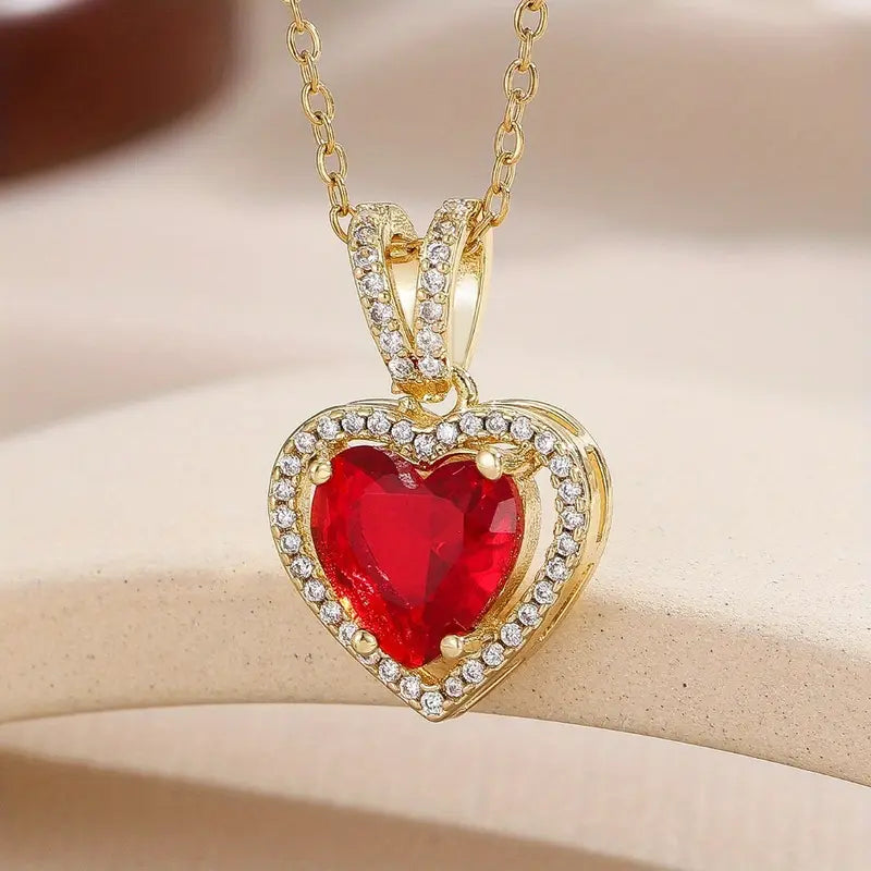 Κομψή χρυσή αλυσίδα με κρεμαστό δίσκο