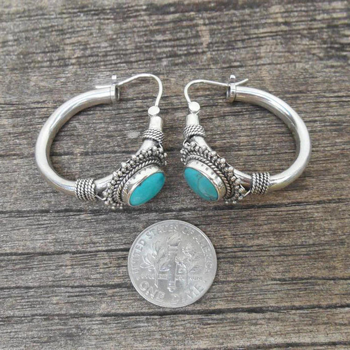 Vintage Aqua Earrings