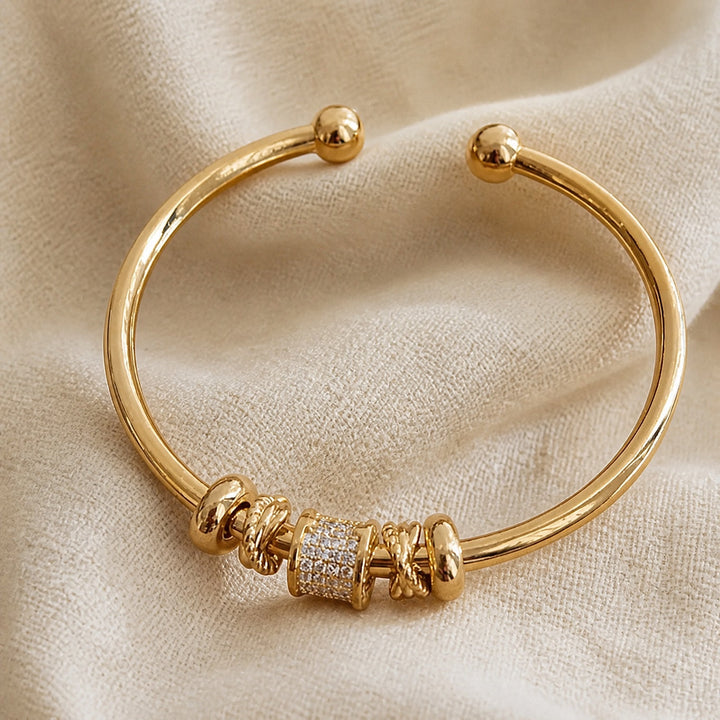 Adjustable Gold Charm Bracelet