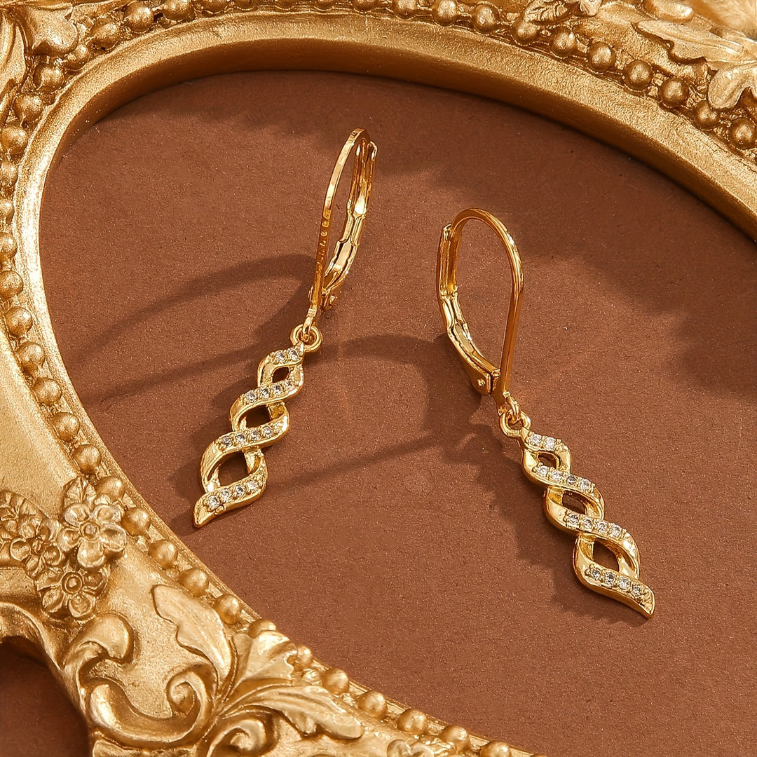 Σκουλαρίκια Ava Shimmer Twist