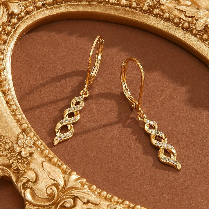 Σκουλαρίκια Ava Shimmer Twist