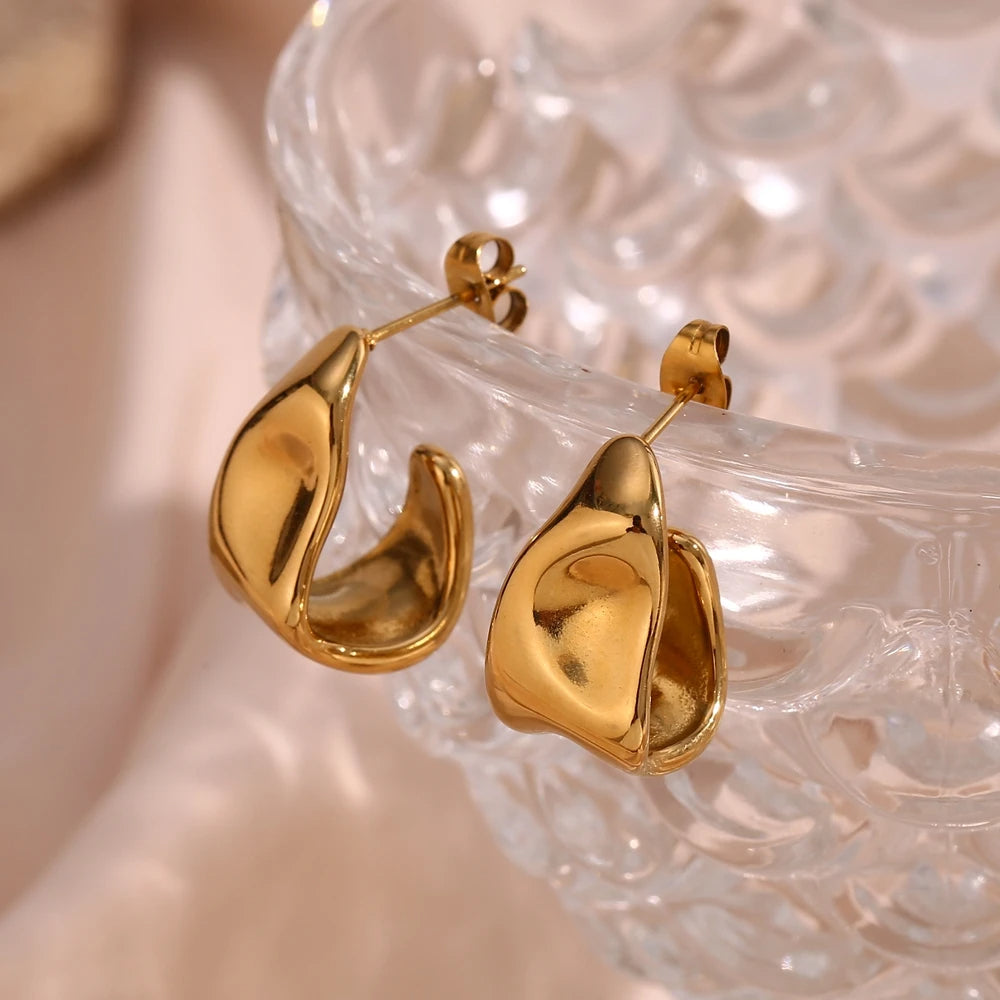 Σκουλαρίκια 18k Χρυσά Zara