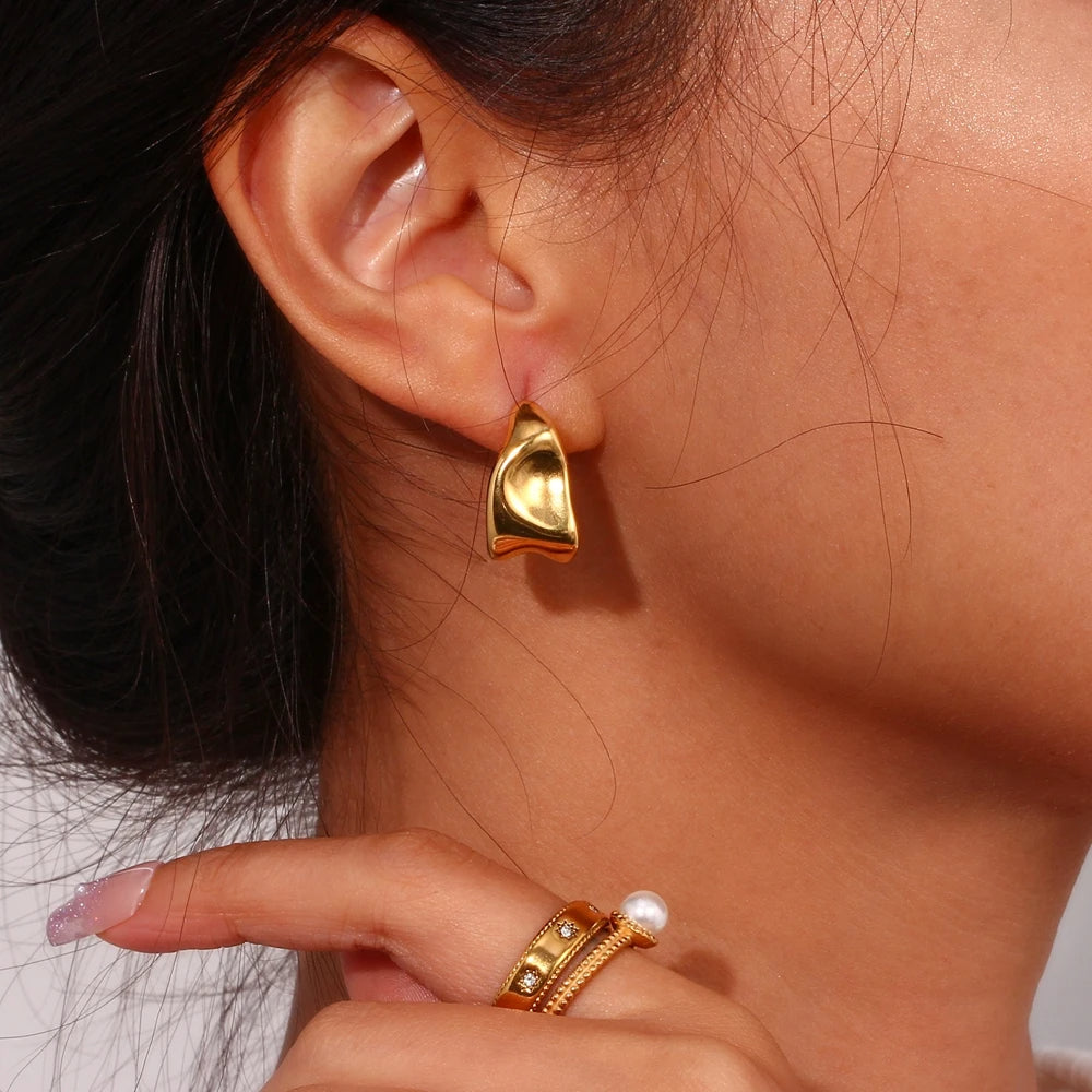 Σκουλαρίκια 18k Χρυσά Zara