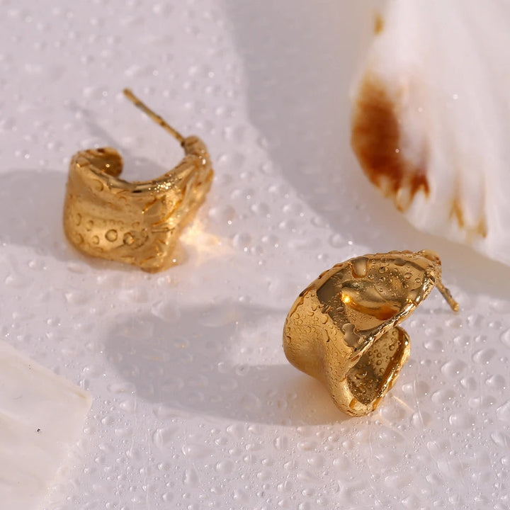 Σκουλαρίκια 18k Χρυσά Zara