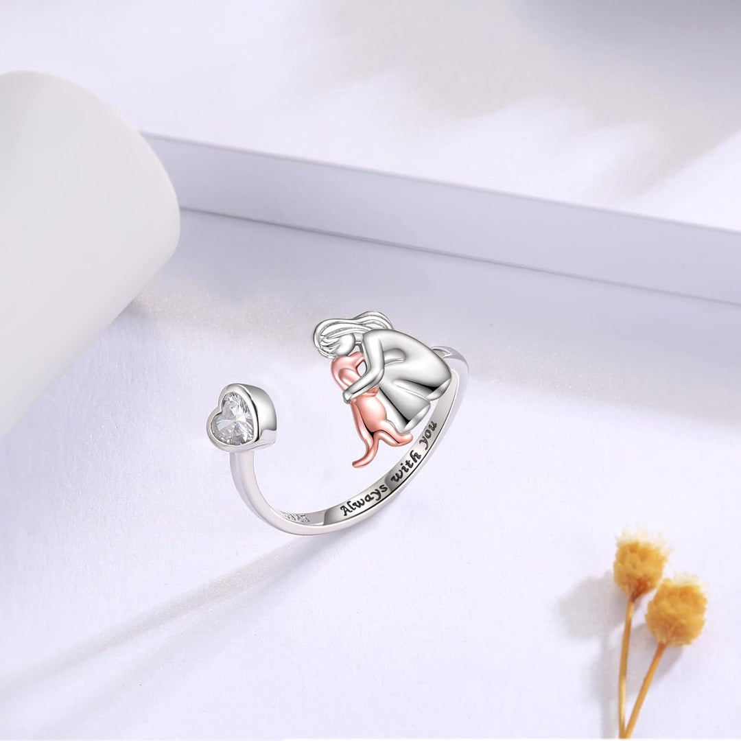 Ροζ μαλακό δαχτυλίδι με διακριτική λάμψη