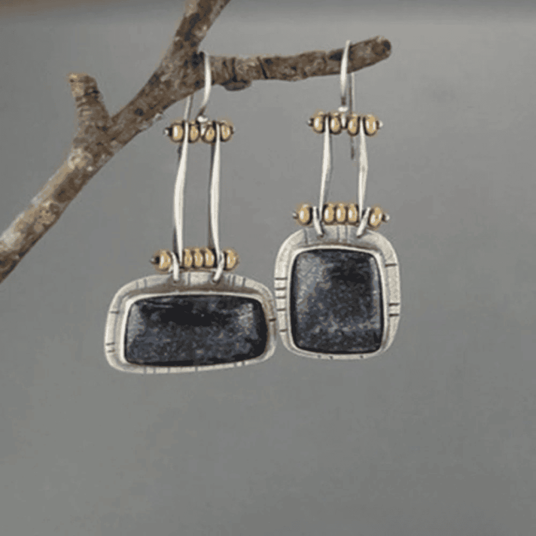 Classic Silver Vintage Earrings