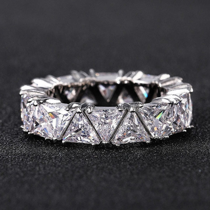 Vintage Triangular Stone Ring