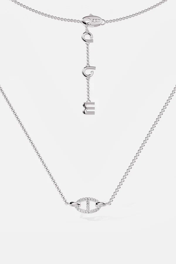Μαλακή λευκή χρυσή αλυσίδα με λεπτό σύνδεσμο