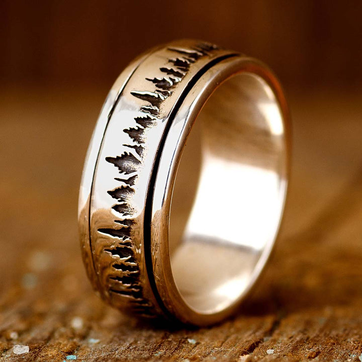 Δαχτυλίδι Fidget Ανδρικό Ασημένιο 925