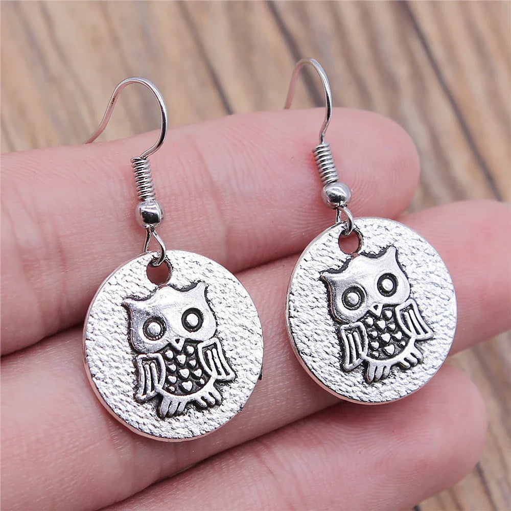 Ρετρό Μποέμ Δαγκωτά Σκουλαρίκια