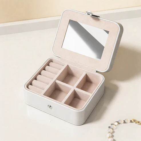 Deluxe Jewelry Organizer with Mirror