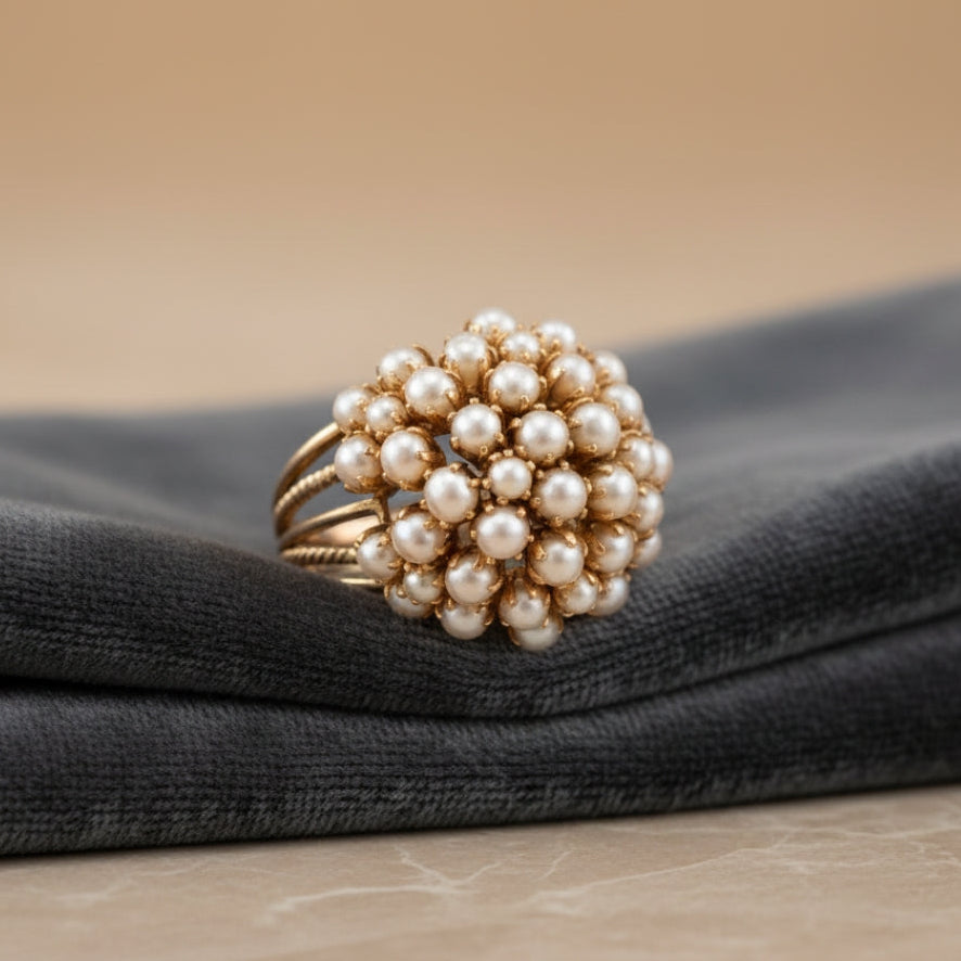 Pearl Inlay Ring