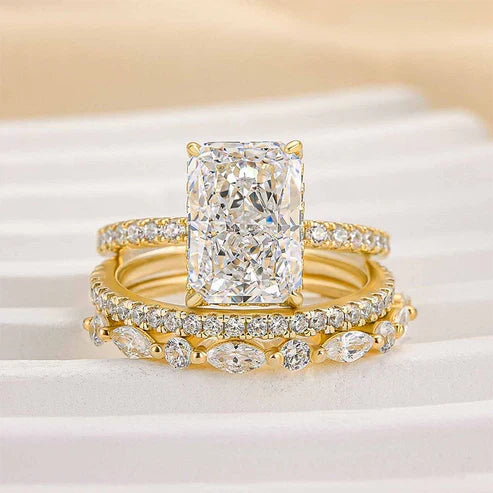 Jaily 3-Piece Bridal Ring Collection