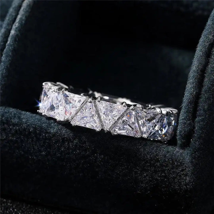 Vintage Triangular Stone Ring