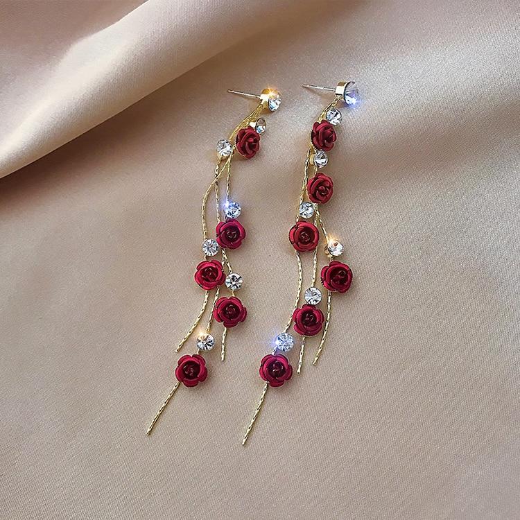 Floral Cascade Earrings