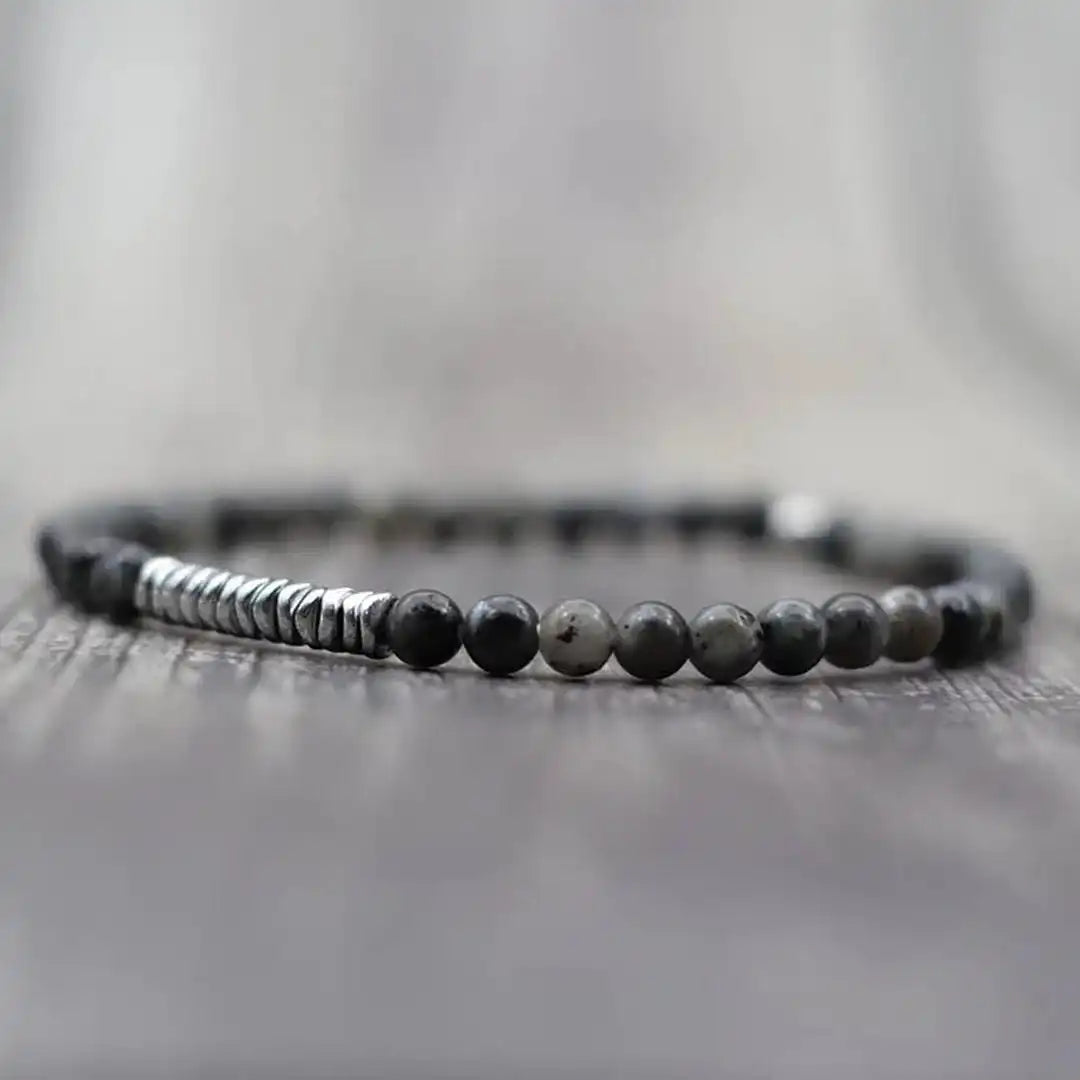 Timeless Volcanic Rock Bracelet