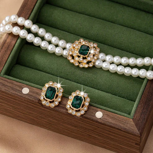 Tamsin Verdalle Jewelry Emerald Collection