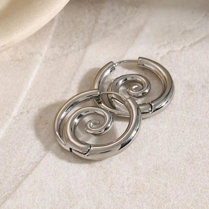 Timeless Twisted Gold Earrings