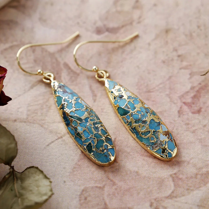 Σκουλαρίκια Gemstone Serenity Drop