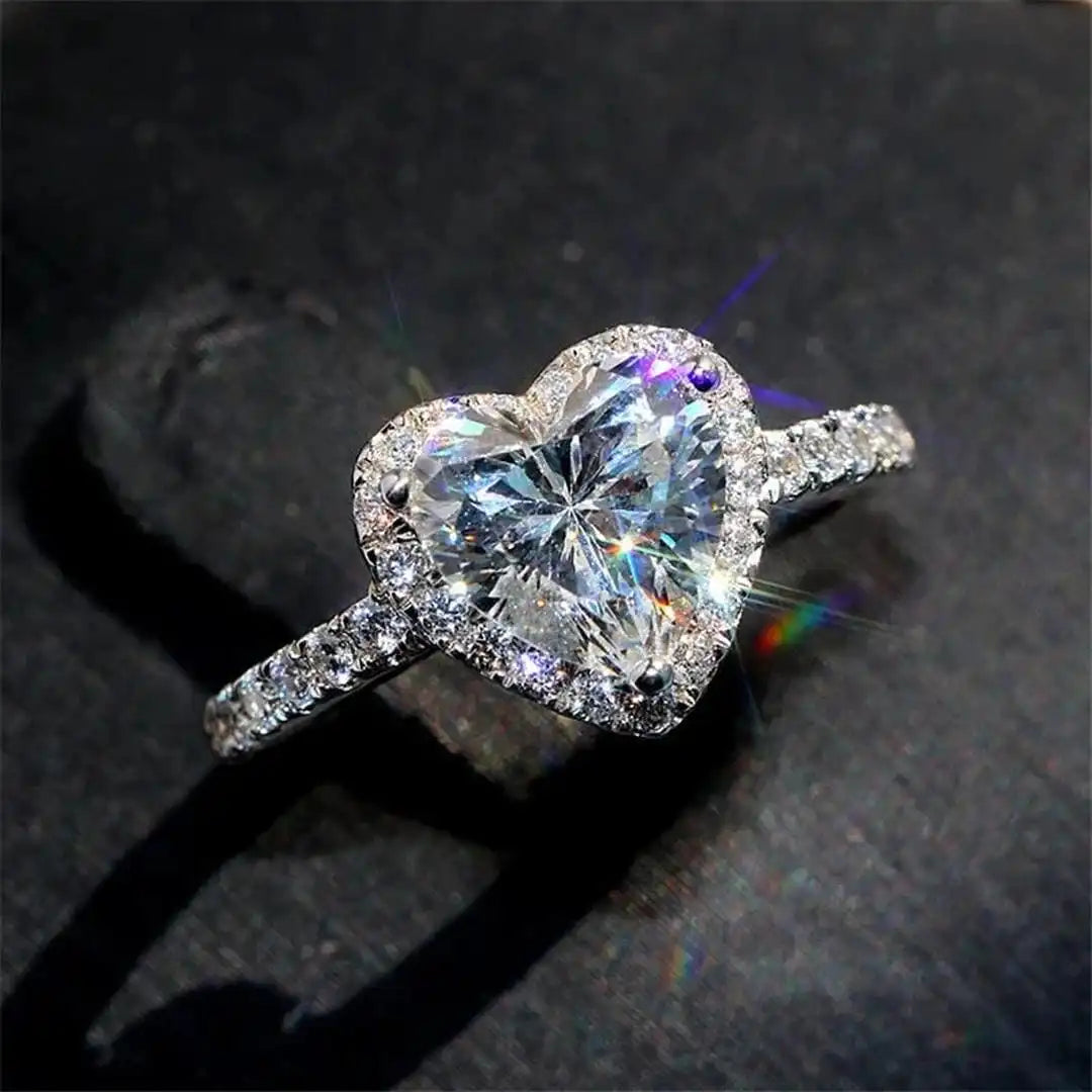 Fiona Heart-Shaped Love Ring
