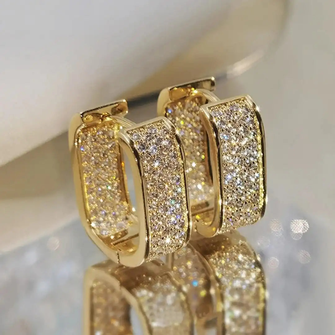 Pavelina Huggie Hoop Earrings