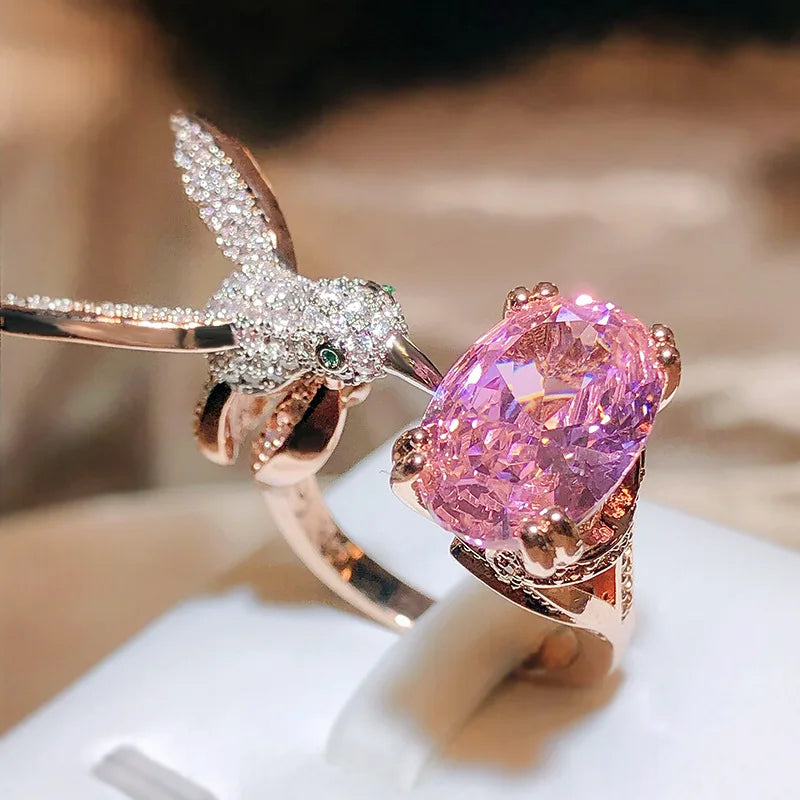 Ρυθμιζόμενο Δαχτυλίδι Χαμαιλέων με Ζιρκόν και Χρυσό 14Κ Επιχρυσωμένο