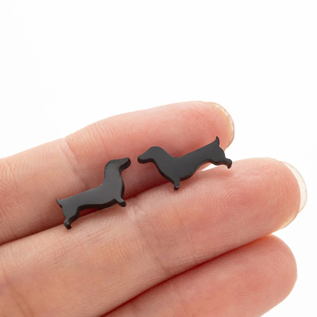 Σκουλαρίκια Στριφτό Dachshund