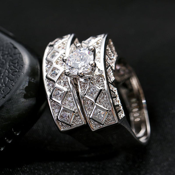 Cool Zephyr Zircon Ring Collection