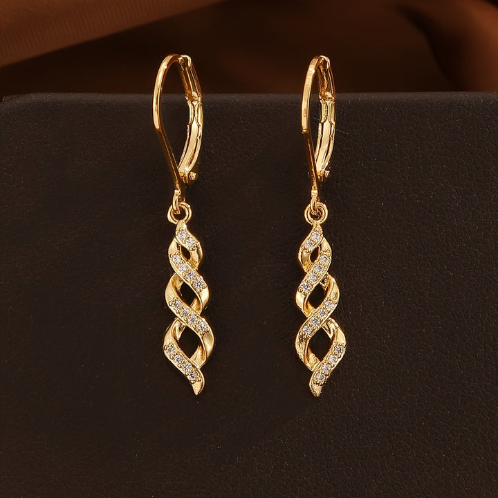 Σκουλαρίκια Ava Shimmer Twist