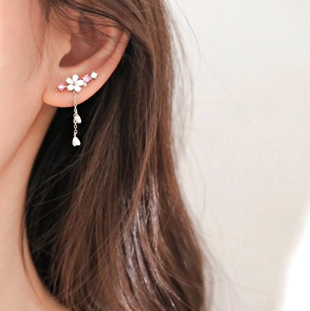 Floral Petal Earrings