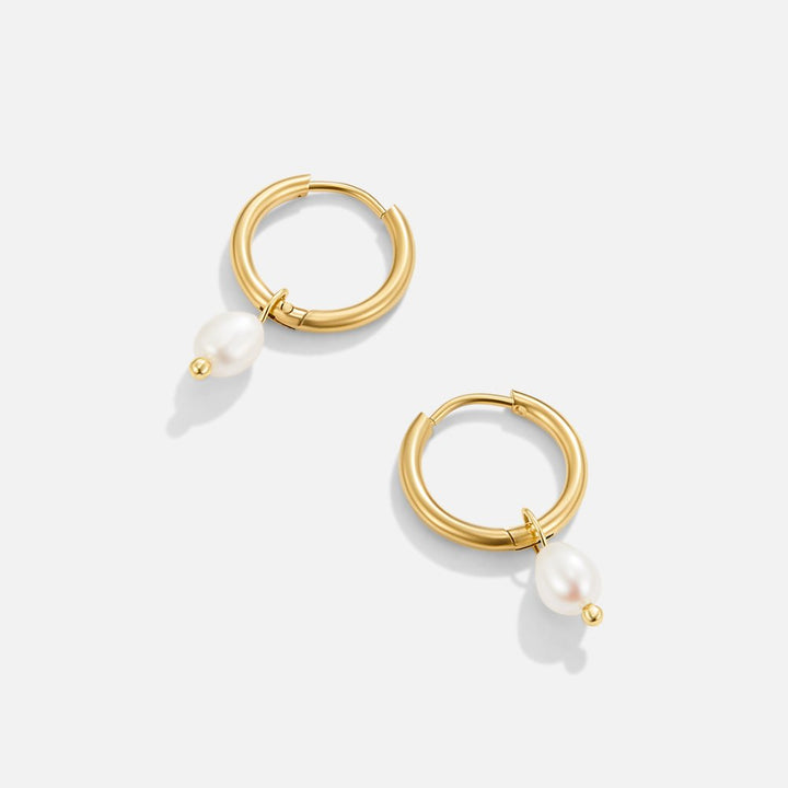 Genuine Pearl Earrings
