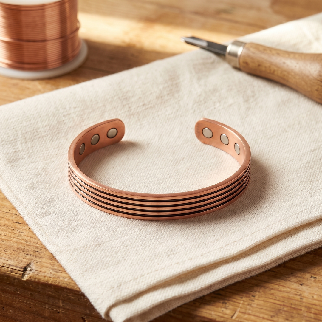 Βραχιόλι Copper Sag της Aphroditi & Co