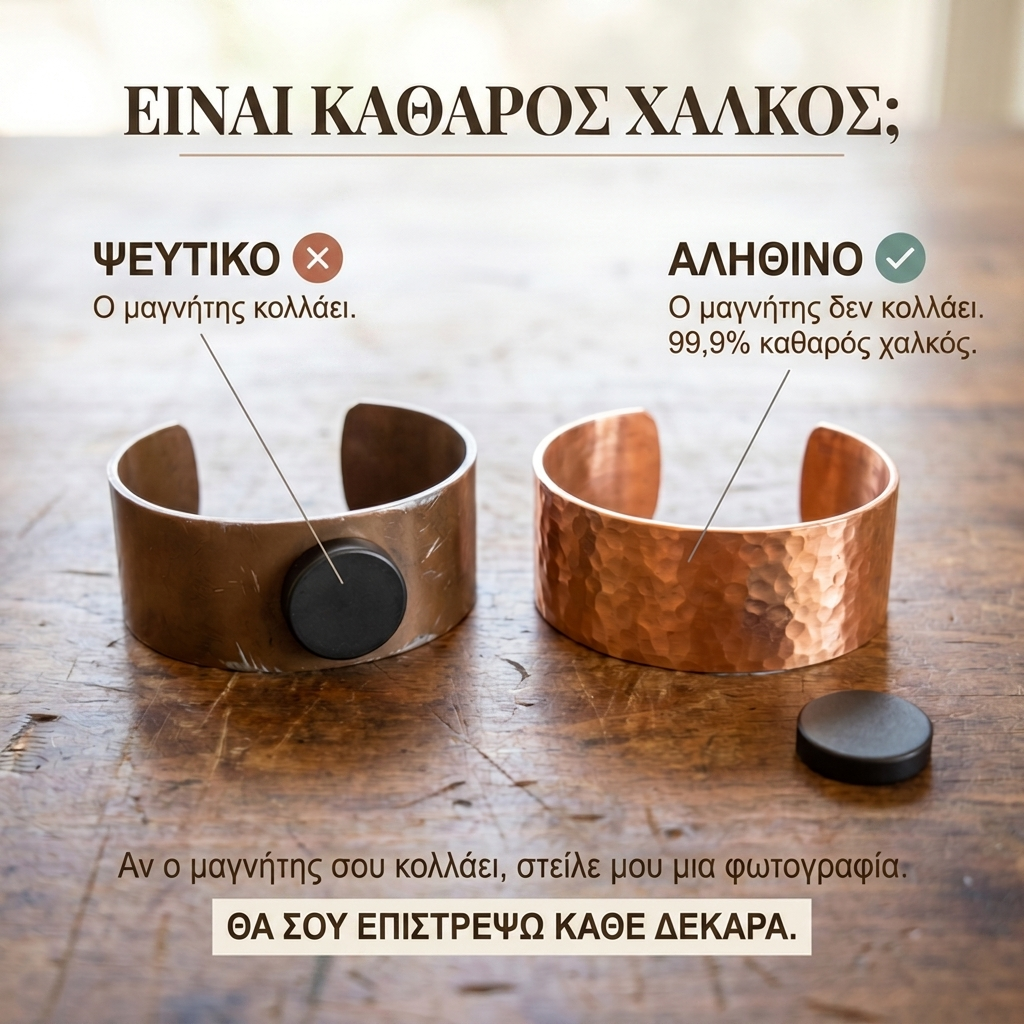 Aphroditi & Co  Weave Copper Bracelet