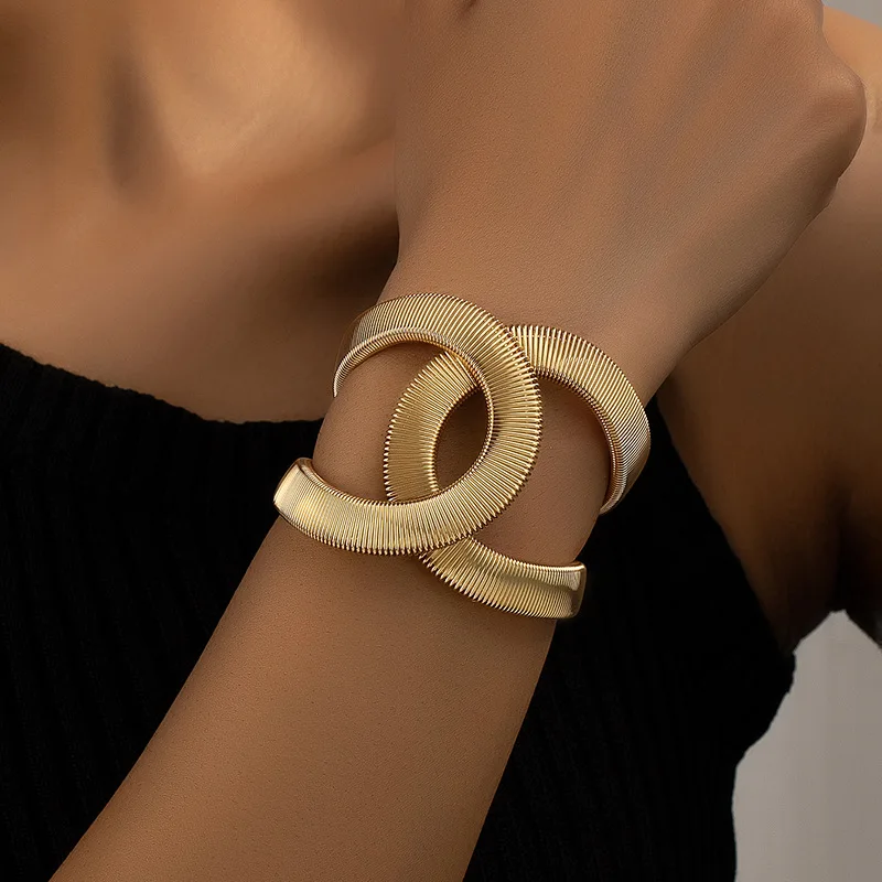 Chic Dual Gold Bracelet