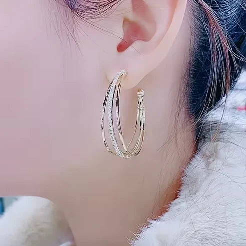 Vibrant Hoop Earrings