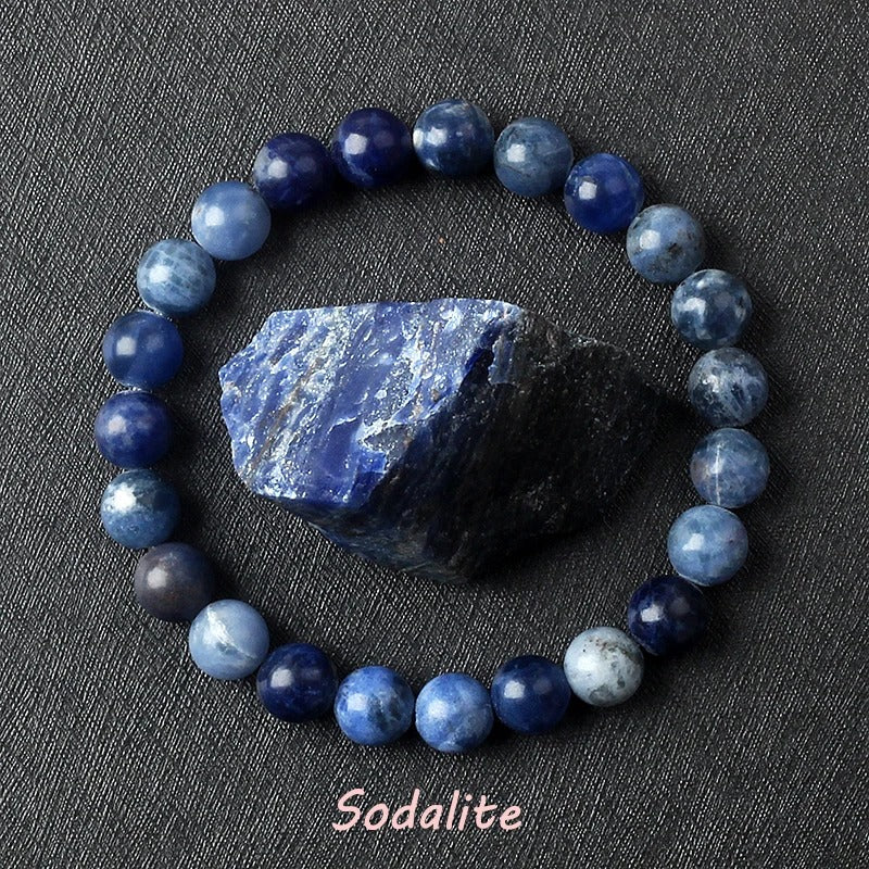 Calm Clarity Sodalite Bracelet
